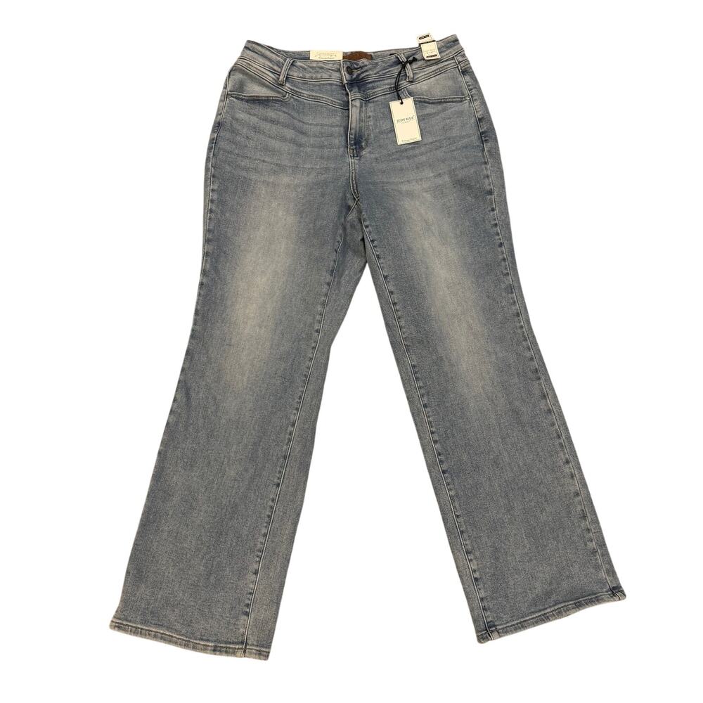 Judy Blue High Waist Retro Wide Fit Jeans Women's 16W NWT